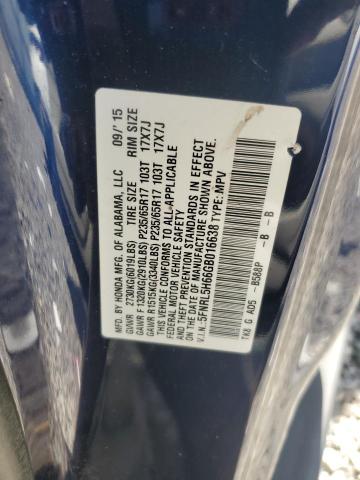2016 HONDA ODYSSEY EX 5FNRL5H66GB016638