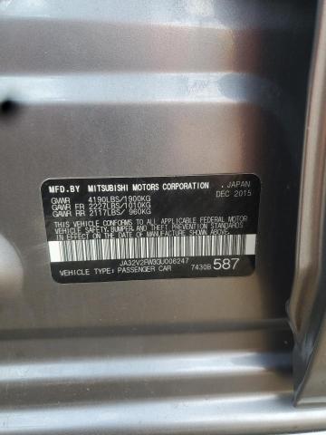 2016 MITSUBISHI LANCER ES JA32V2FW3GU006247