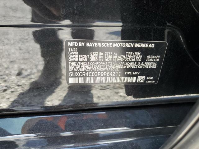 2023 BMW X5 SDRIVE 5UXCR4C03P9P64211