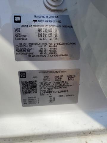 2023 GMC SIERRA K15 1GTVUBE81PZ278822