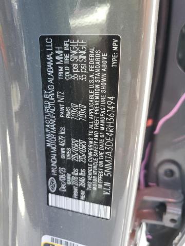 2024 HYUNDAI TUCSON SE - 5NMJA3DE4RH361494