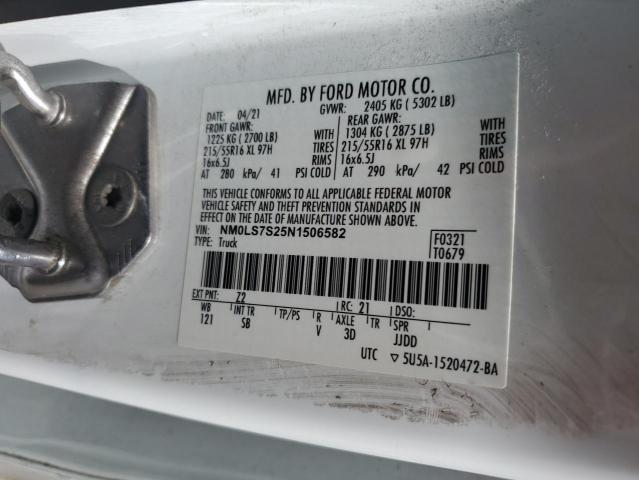 2022 FORD TRANSIT CO - NM0LS7S25N1506582