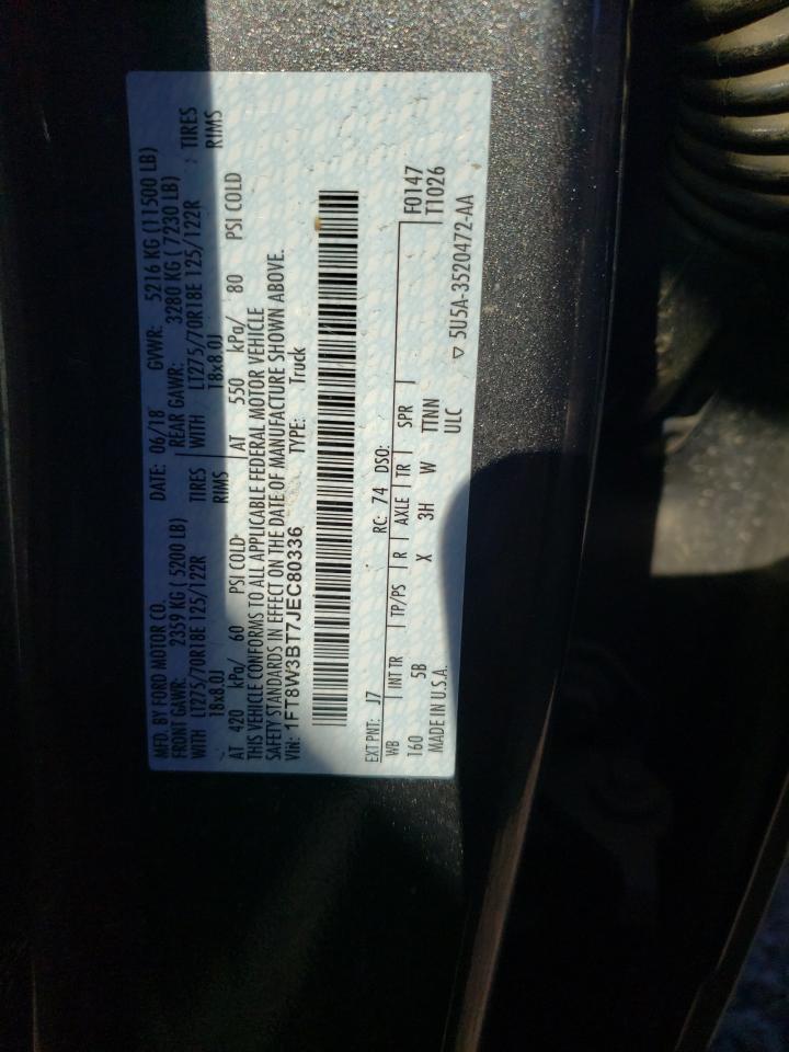 Lot #3316747437 2018 FORD F350 SUPER