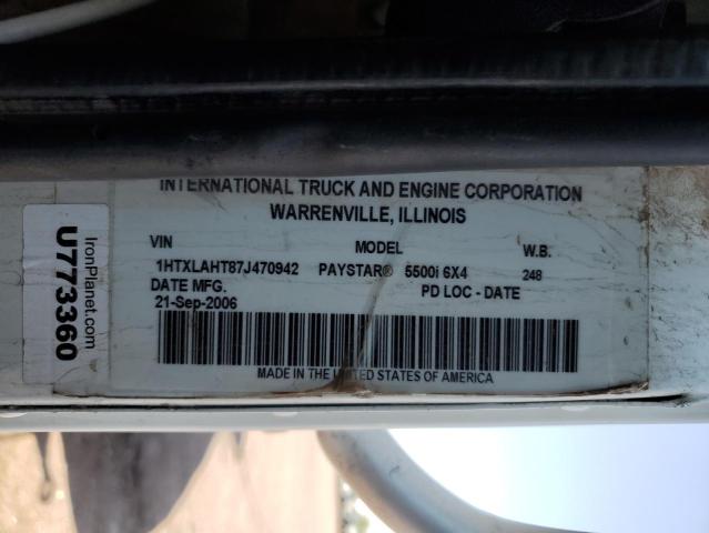 2007 INTERNATIONAL 5500 5500I #3222393256