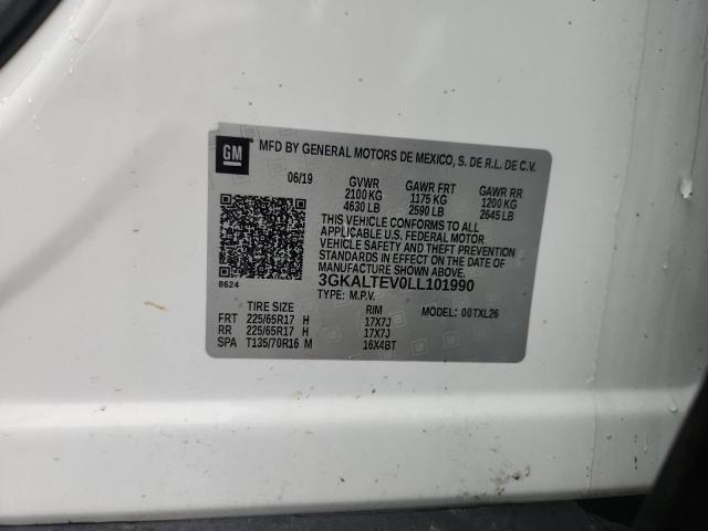 2020 GMC TERRAIN SL 3GKALTEV0LL101990