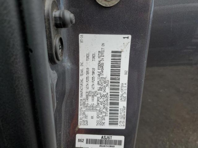2016 TOYOTA TUNDRA DOU 5TFUM5F12GX068594
