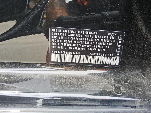 2024 VOLKSWAGEN GTI S WVWGA7CD6RW214441