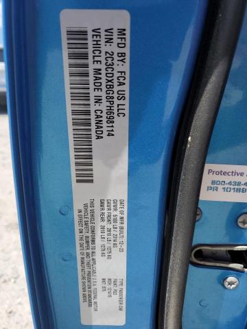 2023 DODGE CHARGER SX 2C3CDXBG8PH698114