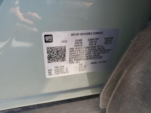 2025 CHEVROLET TRAILBLAZE - KL79MRSL8SB012182