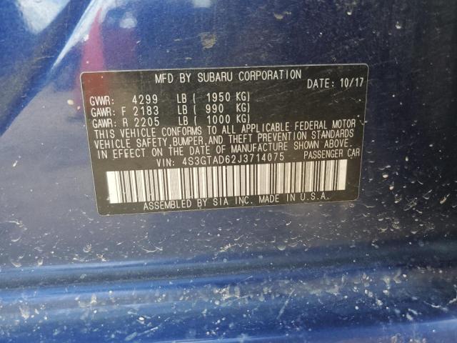2018 SUBARU IMPREZA PREMIUM PLUS 4S3GTAD62J3714075