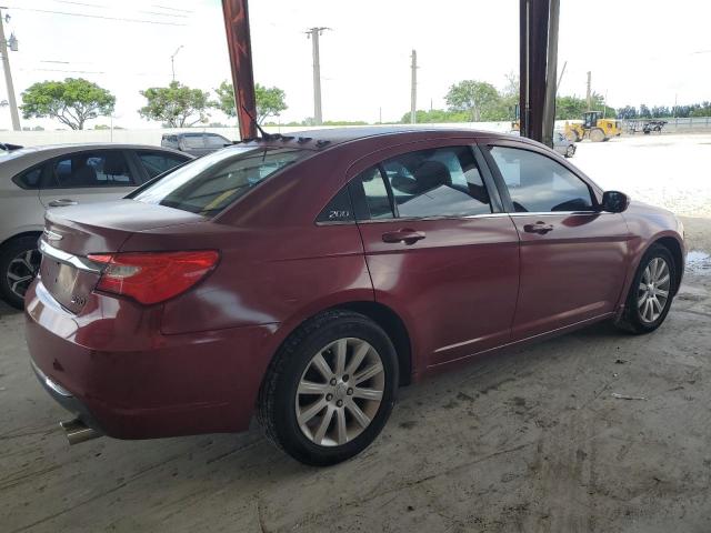 CHRYSLER 200 TOURIN 2012 red sedan 4d gas 1C3CCBBB3CN125052 photo #4