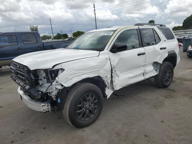 TOYOTA 4RUNNER SR 2025 white  gas JTEVA5BR1S5009139 photo #1