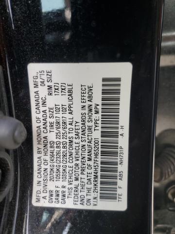 2015 HONDA CR-V EX 2HKRM4H57FH652001