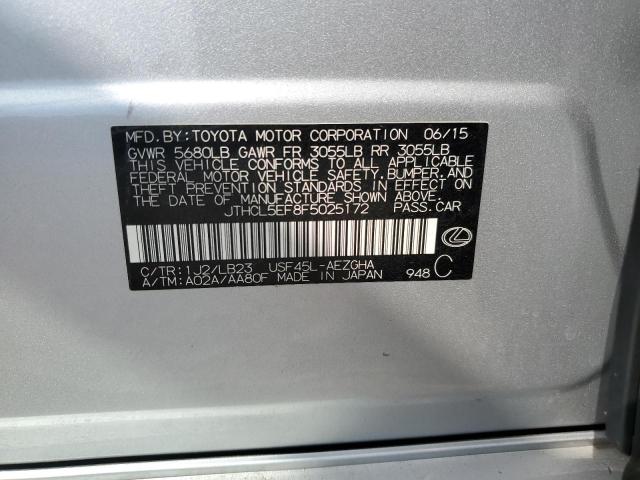 2015 LEXUS LS 460 JTHCL5EF8F5025172