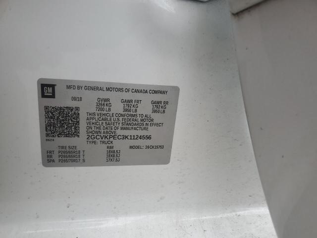 2019 CHEVROLET SILVERADO - 2GCVKPEC3K1124556