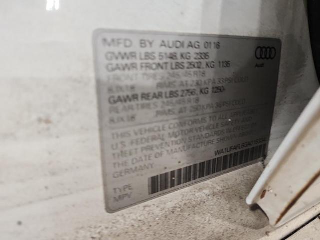 2016 AUDI A4 ALLROAD WA1UFAFL6GA015334