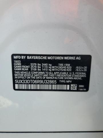 2024 BMW X4 XDRIVE3 5UX33DT06R9U32865