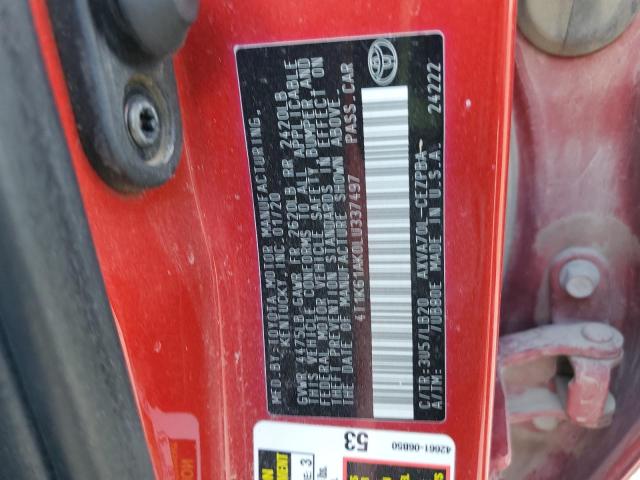 2020 TOYOTA CAMRY XSE - 4T1K61AK0LU337497