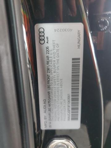2015 AUDI A3 PREMIUM WAUCJGFF3F1063561