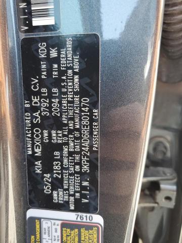 2024 KIA FORTE LX - 3KPF24AD6RE801470