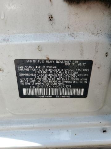 2017 SUBARU CROSSTREK - JF2GPABC3HH245929