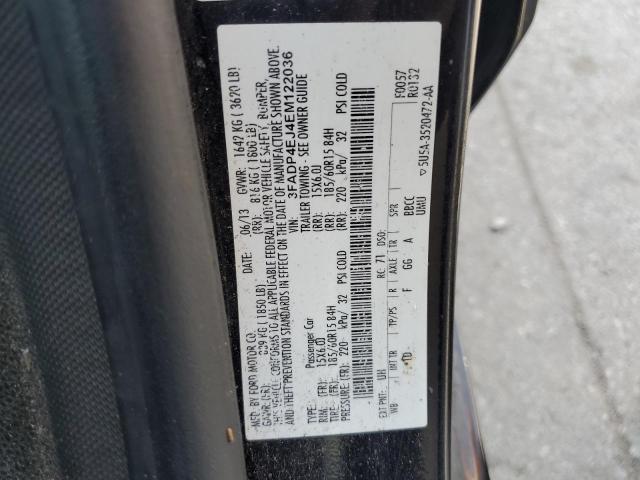 2014 FORD FIESTA SE #3293475441