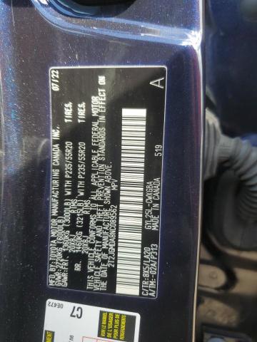 2022 LEXUS RX 450H 2T2JGMDA8NC089562