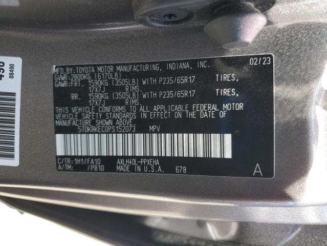 2023 TOYOTA SIENNA LE 5TDKRKEC0PS152073