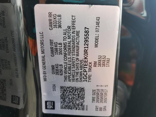 2024 CHEVROLET COLORADO T 1GCPTEEK0R1295587