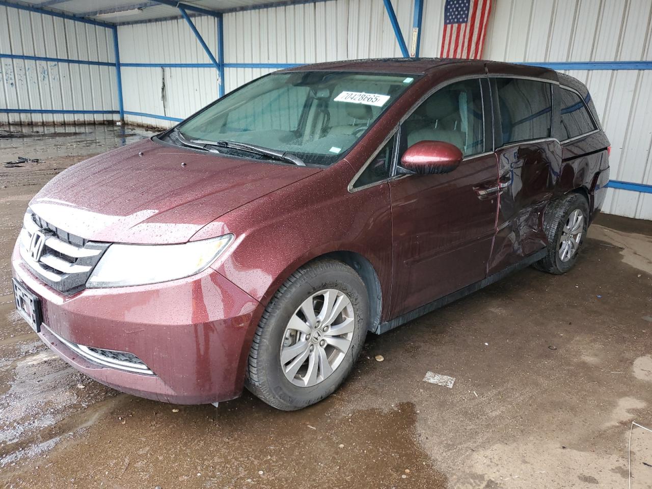 Lot #3259837591 2016 HONDA ODYSSEY EX