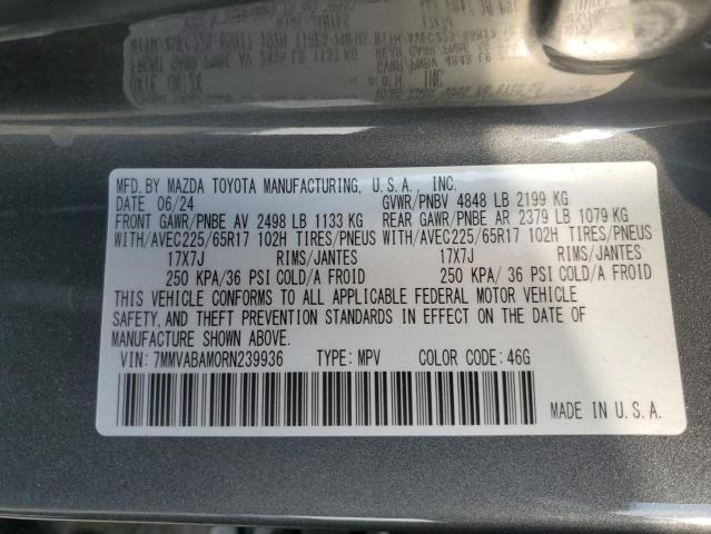 2024 MAZDA CX-50 SELE 7MMVABAM0RN239936