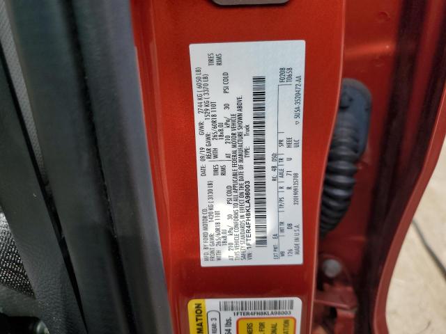 2019 FORD RANGER XL 1FTER4FH8KLA98003