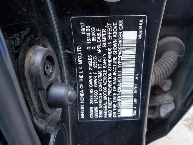 2018 HONDA CIVIC LX SHHFK7H29JU401101