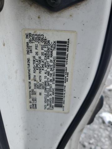 2000 TOYOTA TUNDRA ACC #3239321112