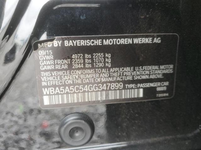 2016 BMW 528 I WBA5A5C54GG347899