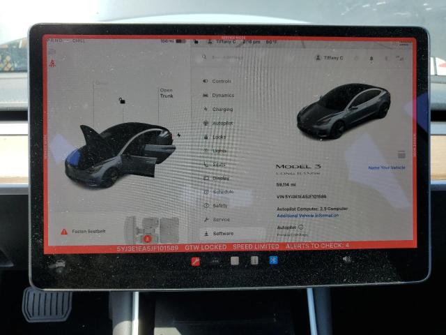 2018 TESLA MODEL 3 5YJ3E1EA5JF101589