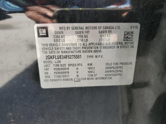 2015 GMC TERRAIN DE 2GKFLUE34F6275581