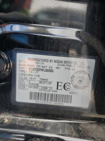 2015 NISSAN VERSA NOTE 3N1CE2CP4FL352855