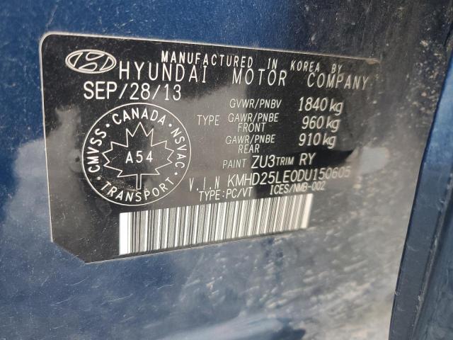 2013 HYUNDAI ELANTRA GT - KMHD25LE0DU150605