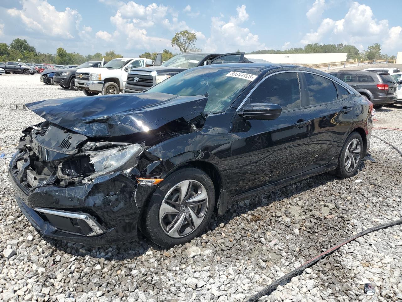 Lot #3278787614 2020 HONDA CIVIC LX