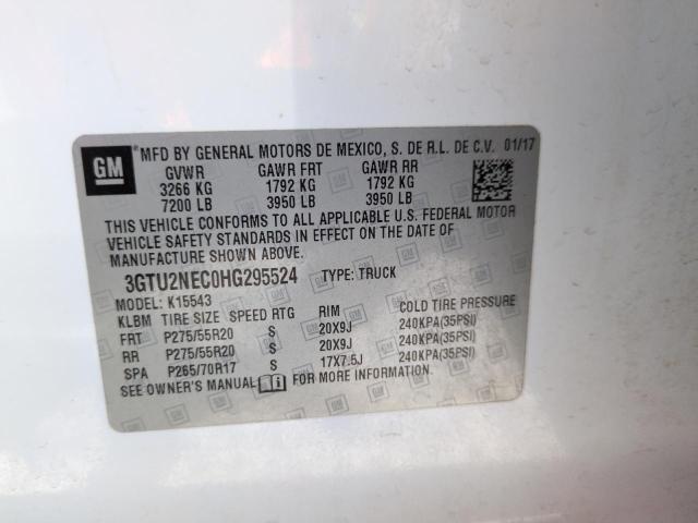 2017 GMC SIERRA K15 #3296347105