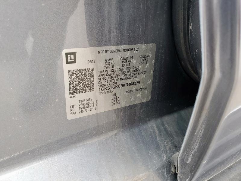 2019 GMC YUKON XL C 1GKS1GKC9KR408179