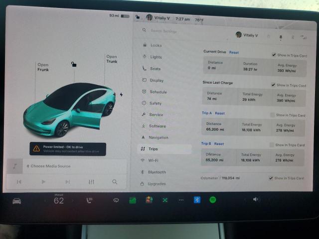 2018 TESLA MODEL 3 5YJ3E1EA6JF123701