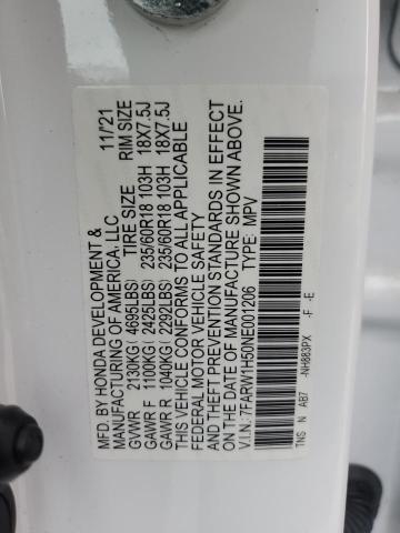 2022 HONDA CR-V EX 7FARW1H50NE001206