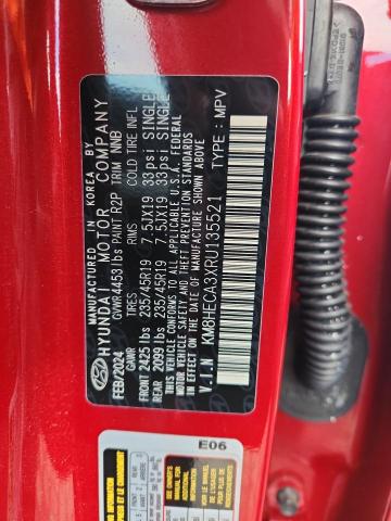 2024 HYUNDAI KONA LIMIT KM8HECA3XRU135521