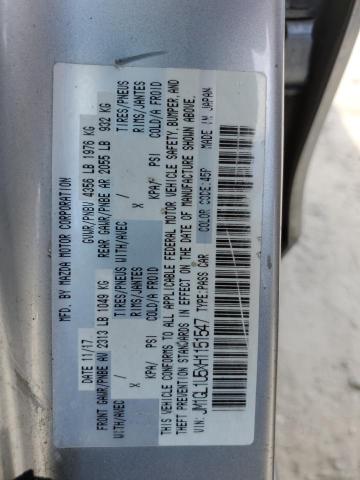 2017 MAZDA 6 SPORT JM1GL1U5XH1151547