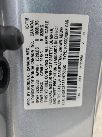 2018 HONDA CIVIC SI - 2HGFC3A55JH758380