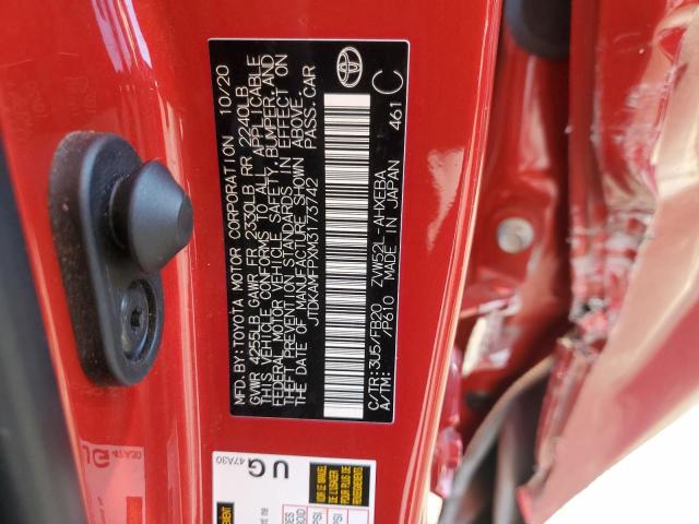 2021 TOYOTA PRIUS PRIM - JTDKAMFPXM3173742