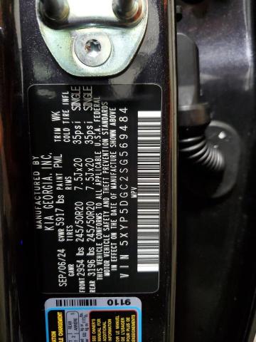 2025 KIA TELLURIDE 5XYP5DGC2SG569484