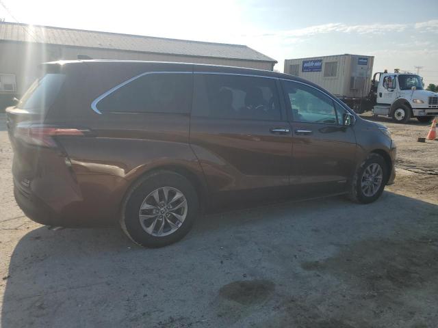 2021 TOYOTA SIENNA XLE 5TDYSKFC2MS002183